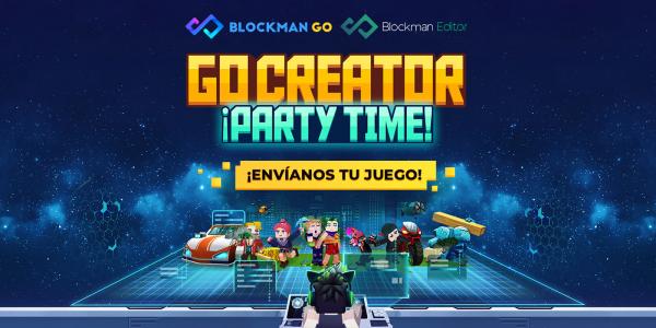 Competí con tu juego en GO Creator Party Time